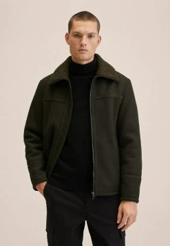 Mango BRAVA-I - Fleecejacke - Kaki | Herren