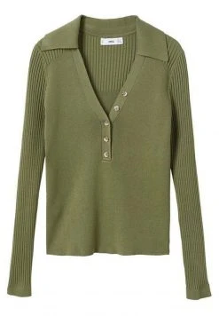 Mango Poloshirt - Kaki | Damen -Mango Populaire Boutique dfd943085a524c1fba8846b2577ad8c3
