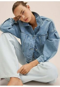 Mango AMALIEN - Jeansjacke - Bleu Moyen | Damen -Mango Populaire Boutique e05ca419618e4850b0e8d7c57094f668