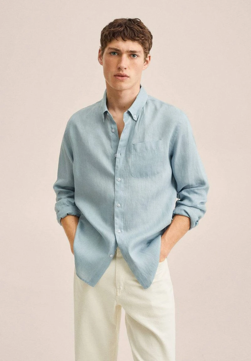 Mango AVISPA - Hemd - Aquamarijn | Herren 3 Mango AVISPA - Hemd - Aquamarijn | Herren