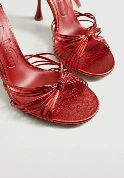 Mango Damen FINE - Riemensandalette - Rot -Mango Populaire Boutique e0b02c517a1f425bb1deafcff73b200c