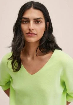 Mango GUIROIN - Strickpullover - Lime | Damen -Mango Populaire Boutique e181acd72907454abaf6f67270eef568