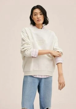 Mango PSTMONA - Strickpullover - Beige | Damen