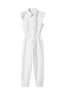 Mango LARA-L - Jumpsuit - Wit | Damen -Mango Populaire Boutique e1d49f73ba0c40c2ad922df1f0e16763