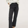 Mango TAILLE HAUTE - Jeans Bootcut - Gris | Damen -Mango Populaire Boutique e2a821b465e949cbaba5b2103503a2ff