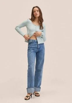 Mango CLAIRE - Bluse - Aquamarijn | Damen
