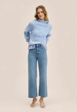 Mango CATHERIN - Flared Jeans - Bleu Moyen | Damen