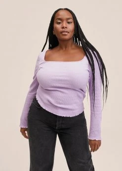 Mango LANO - Langarmshirt - Purple | Damen 19 Mango LANO - Langarmshirt - Purple | Damen -Mango Populaire Boutique e38ffe494b6445778c041b9106b9cc64