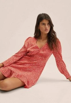 Mango PORTOFIN - Freizeitkleid - Rood | Damen -Mango Populaire Boutique e3b688b8b27b48b5abcd0cc50b2af49d