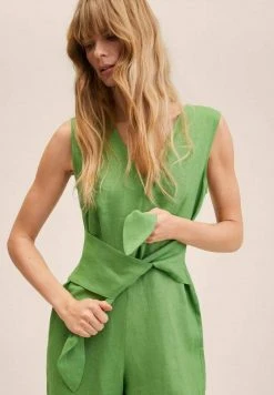 Mango Damen NALITA - Jumpsuit - Groen -Mango Populaire Boutique e400e21950f04ad7811c2f1497ef80c0