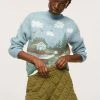 Mango FARM - Strickpullover - Himmelblau | Damen