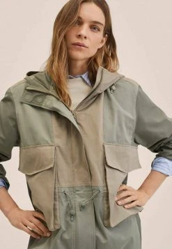 Mango SAFARI - Parka - Khaki | Damen -Mango Populaire Boutique e446a4b1e33b4e90842d388cbc7c3450