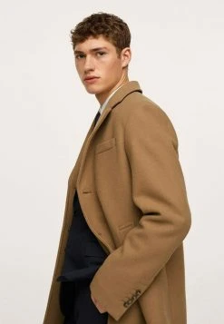 Mango HAKE - Kurzmantel - Marrón Medio | Herren -Mango Populaire Boutique e46871adb88942b6b21b3bcd1192d1dc