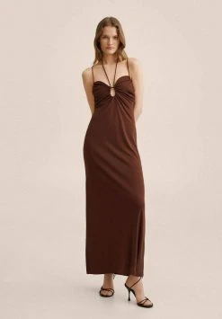 Mango CHEKI - Maxikleid - Chocoladebruin | Damen