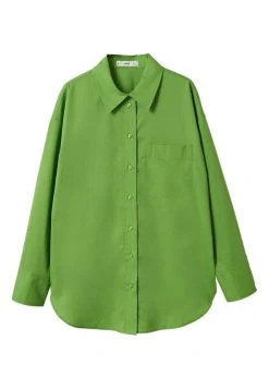 Mango REGU - Hemdbluse - Grün | Damen -Mango Populaire Boutique e4d941e9a73f42e9a77c82adce611c7e