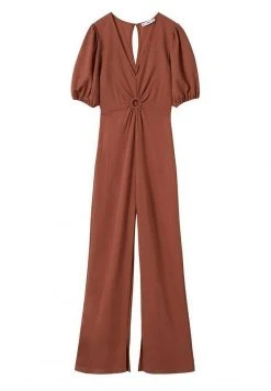 Mango Jumpsuit - Naranja Tostado | Damen -Mango Populaire Boutique e4eef544f02a4ce883a294ad79237c57