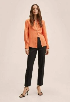 Mango Hemdbluse - Mandarijn | Damen -Mango Populaire Boutique e5036a68dfe44ec99e81d0f63da3c118