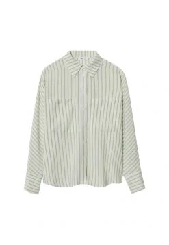 Mango MAYO - Hemdbluse - Groen | Damen -Mango Populaire Boutique e69a8b411fd14e7396c4625b5f0f8f5d