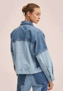 Mango VIBEKE - Jeansjacke - Middenblauw | Damen -Mango Populaire Boutique e6b9f88590b14088b7ac29baf932e8cf