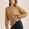 Mango JORGE - Strickpullover - Marrone Medio | Damen -Mango Populaire Boutique e6dce8a72c34447f9669307acbc5e0f3
