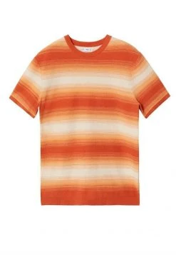 Mango Herren OLA - T-Shirt Print - Orange