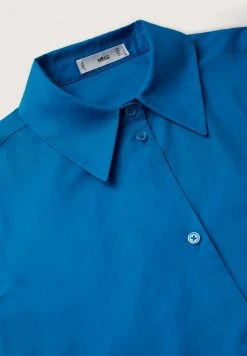 Mango LIMPIA - Hemdbluse - Blauw | Damen -Mango Populaire Boutique e784abefd2be4e56b21fa1b114eb3e7d