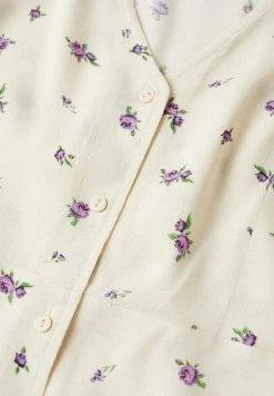 Mango FLAPY - Bluse - Ecru | Damen -Mango Populaire Boutique e7879dd7fc544abb834338373a8fbd74