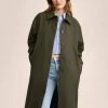 Mango Damen RUBBER - Klassischer Mantel - Khaki