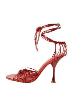 Mango Damen FINE - Riemensandalette - Rot