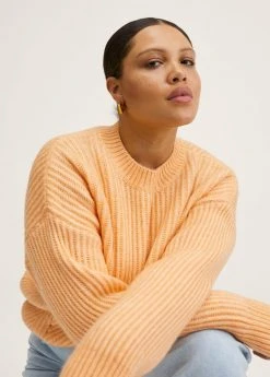 Mango ANTONIA - Strickpullover - Perzik | Damen -Mango Populaire Boutique e84365d0f622450a80d00e721f719b2b