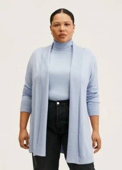 Mango ALMA - Strickjacke - Light Blue | Damen
