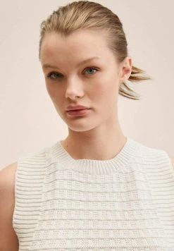 Mango NEWYORK - Top - écru | Damen -Mango Populaire Boutique e896a37cbbc84bd387cdd24f89704f0e