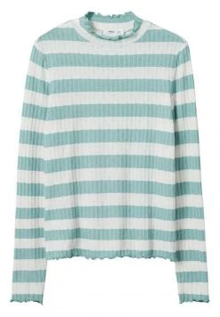 Mango JAMES - Langarmshirt - Pastelgroen | Damen -Mango Populaire Boutique e8be8b57938f4076b41fe1abc1ed1b69