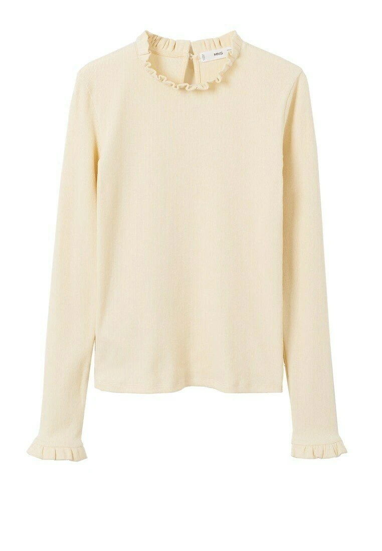 Mango Bluse - Zand | Damen 8 Mango Bluse - Zand | Damen – Bild 6