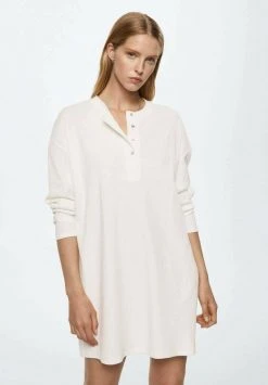 Mango COMFY - Nachthemd - Gebroken Wit | Damen