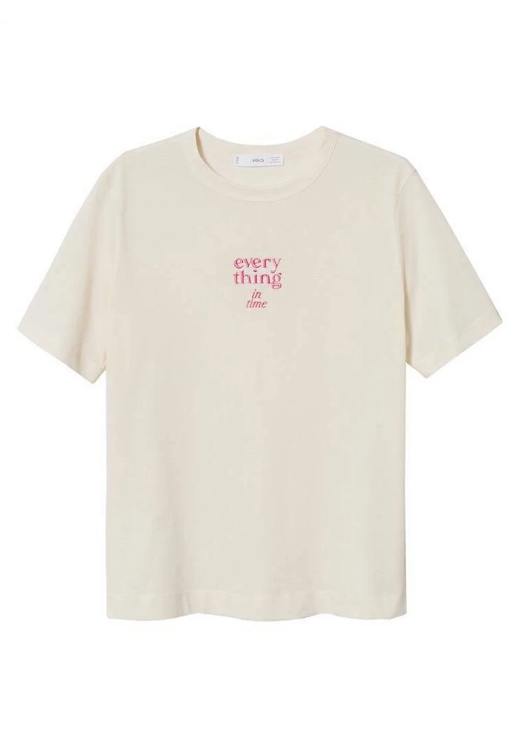 Mango Damen EVERY - T-Shirt Print - Cremeweiß 7 Mango Damen EVERY - T-Shirt Print - Cremeweiß – Bild 5