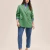 Mango GRETA - Blazer - Green | Damen 1 Mango GRETA - Blazer - Green | Damen -Mango Populaire Boutique e954992fca1346d3a8a0397af625b0ee