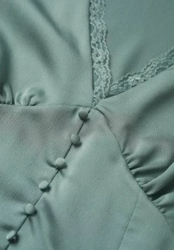 Mango NIZA - Bluse - Green | Damen -Mango Populaire Boutique e9dc2c8d08154240a1f180386c7e2ec6