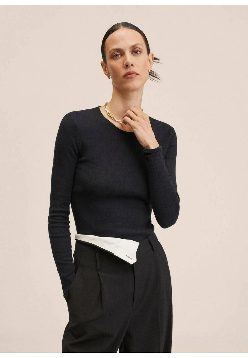 Mango CAMPI - Langarmshirt - Zwart | Damen 4 Mango CAMPI - Langarmshirt - Zwart | Damen – Bild 2