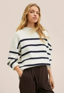 Mango MATCHING - Strickpullover - Bleu Marine Foncé | Damen
