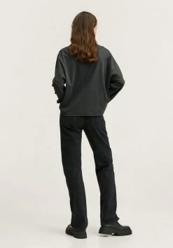 Mango Damen MILENA - Langarmshirt - Antraciet -Mango Populaire Boutique eaca267ea1d04852b3b6c9a890ccfb64