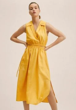 Mango CAPRIL-H - Freizeitkleid - Senfgelb | Damen