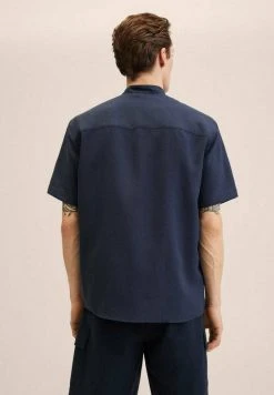 Mango CACIA - Hemd - Dark Navy | Herren -Mango Populaire Boutique eb13fc459f584630b940f4b0137d4a81