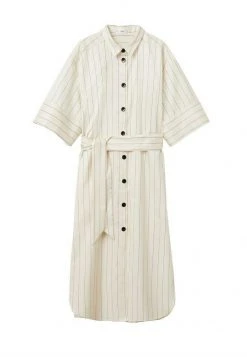 Mango ACERO A - Blusenkleid - Ecru | Damen -Mango Populaire Boutique eb3552d8e1d44ff9954fb9c344ace7ba