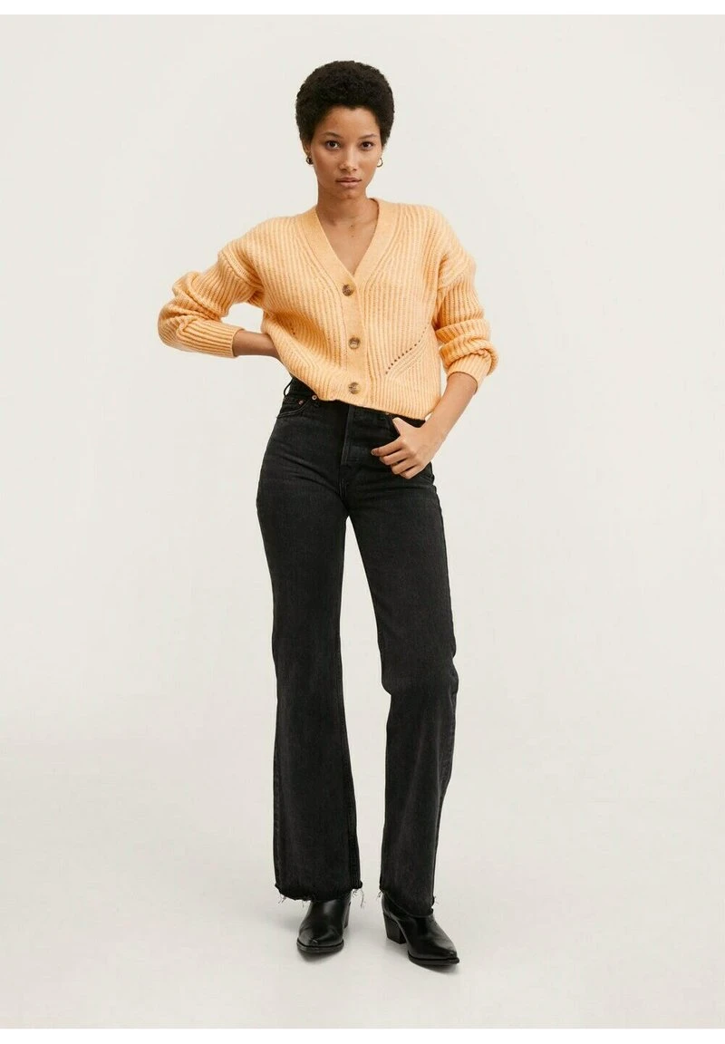 Mango Strickjacke - Pêche | Damen 4 Mango Strickjacke - Pêche | Damen – Bild 2