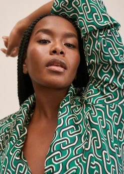 Mango CHAIN - Hemdbluse - Groen | Damen 14 Mango CHAIN - Hemdbluse - Groen | Damen -Mango Populaire Boutique ebca11a0dfe741f3a226bffa01fe6cfd