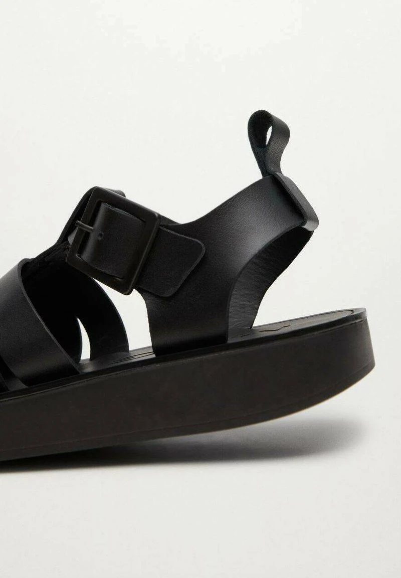 Mango Damen MAR - Plateausandalette - Zwart 6 Mango Damen MAR - Plateausandalette - Zwart – Bild 4