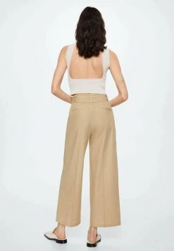 Mango MINIMAL - Stoffhose - Sable | Damen -Mango Populaire Boutique ec1a82e4d25e492196495cee6d9b0da5