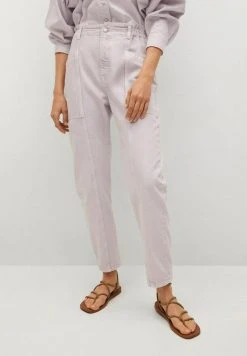 Mango Jeans Relaxed Fit - Lilac | Damen