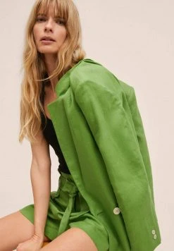 Mango AMPA - Blazer - Green | Damen -Mango Populaire Boutique ed1f8b8e36a34646965a3dffc18bae27
